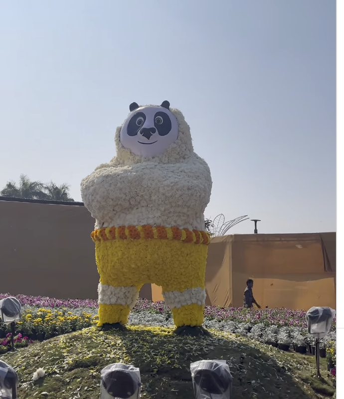 Ahmedabad International Flower Show 2025 at Sabarmatio Riverfront 

